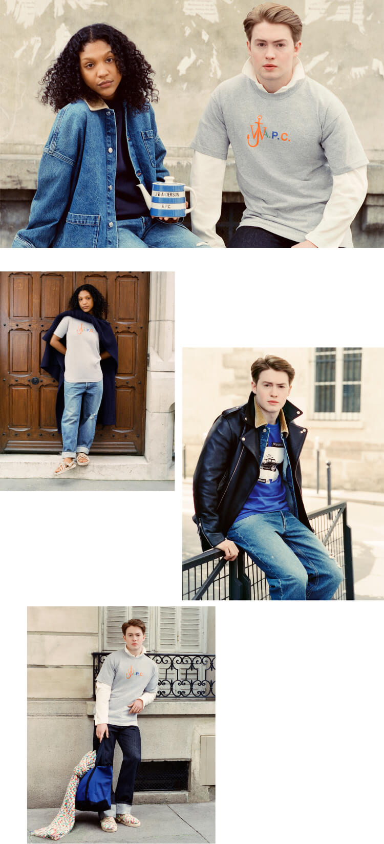 A.P.C. JW ANDERSON カバーオール A.P.C. × JW ANDERSON | Lula JAPAN [ルラ ジャパン]