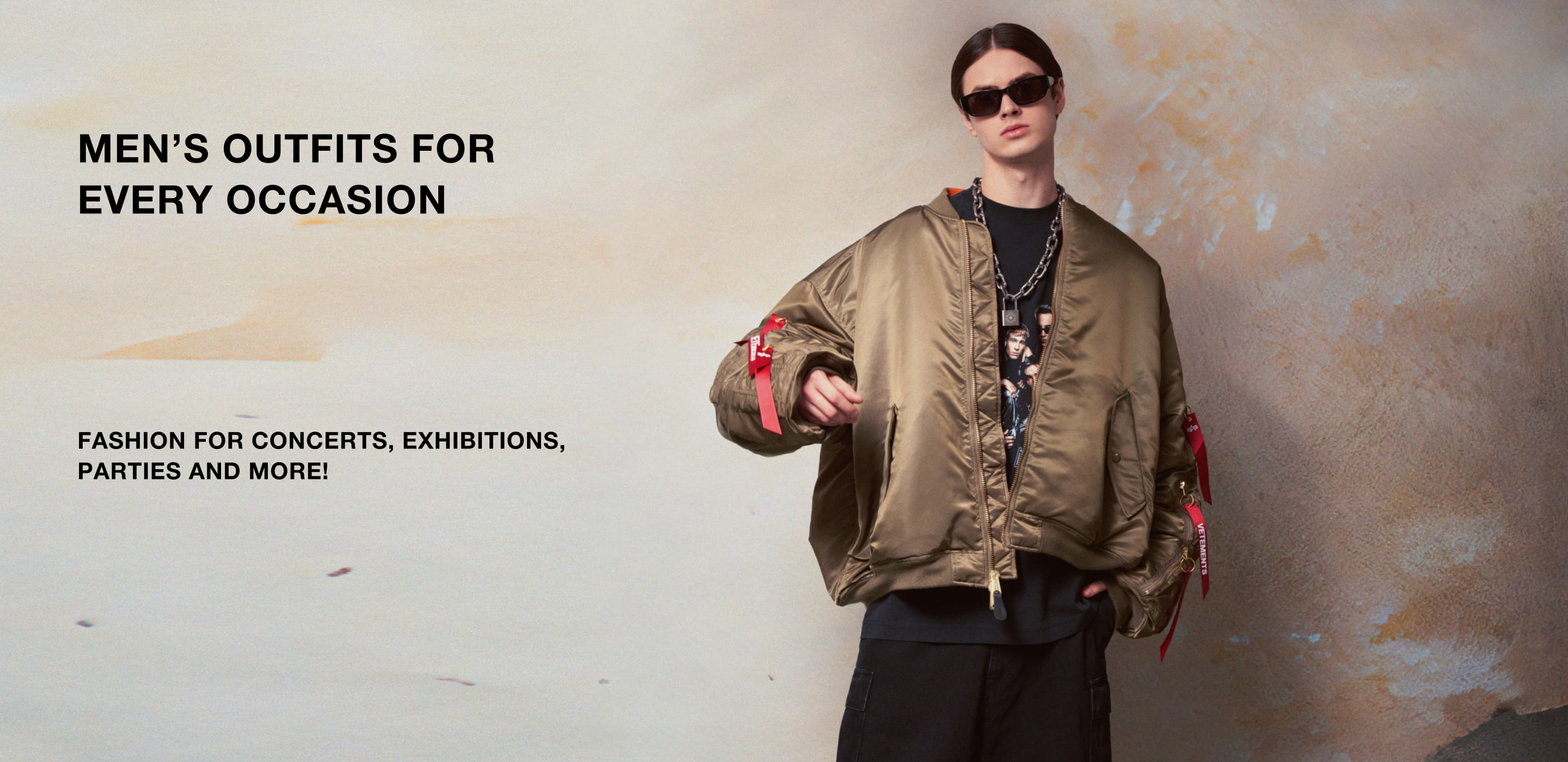 MEN’S OUTFITS FOR EVERY OCCASION: Fashion for Concerts, Exhibitions, Parties and More! men outfits for concerts, exhibitions, parties and more