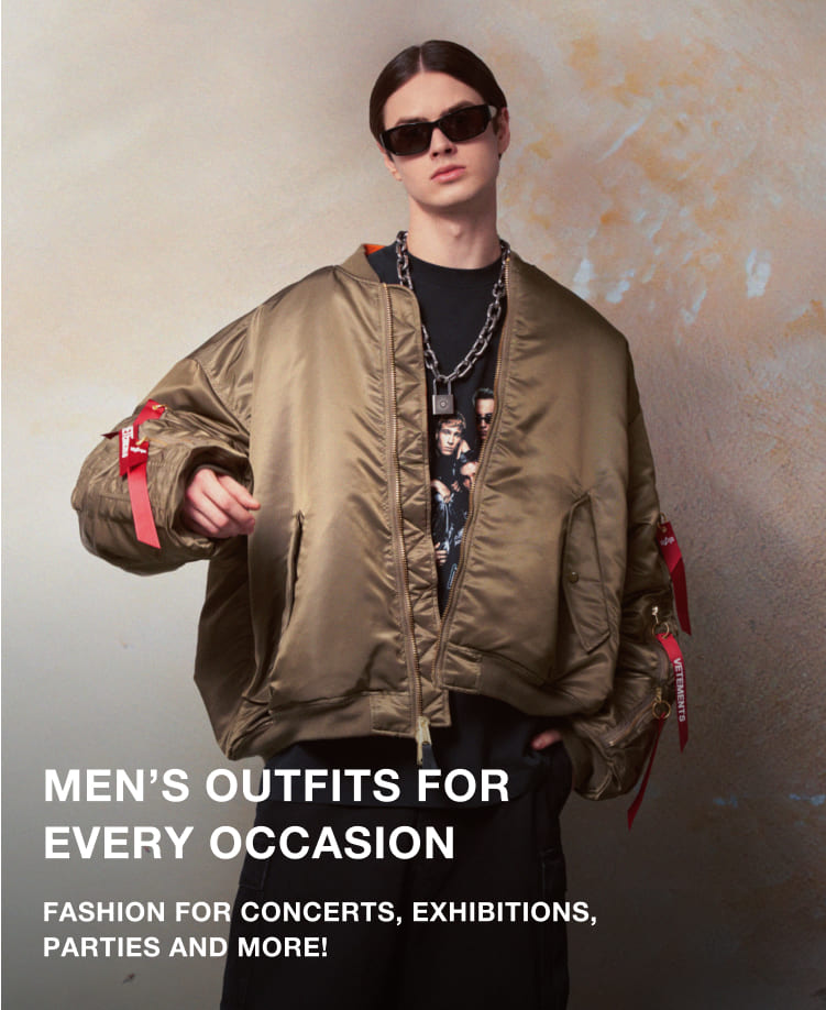 MEN’S OUTFITS FOR EVERY OCCASION: Fashion for Concerts, Exhibitions, Parties and More! men outfits for concerts, exhibitions, parties and more